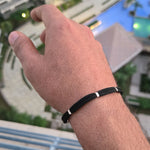 Load image into Gallery viewer, BlackGuard Men’s Adjustable Bracelet