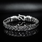 Load image into Gallery viewer, Vintage chain link silver bracelet