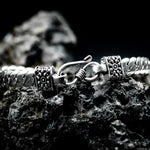 Load image into Gallery viewer, Mens Solid square silver chain Bracelet
