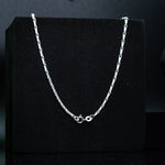 Load image into Gallery viewer, Sterling Silver Zipper Link Chain