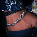 Load image into Gallery viewer, Mystic Knot Silver Bracelet