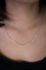 Load image into Gallery viewer, Sterling Silver Box Chain