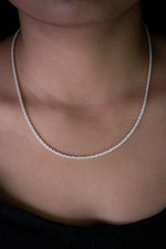 Load image into Gallery viewer, Sterling Silver Herringbones Chain