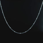 Load image into Gallery viewer, Sterling Silver Box and Bead Chain