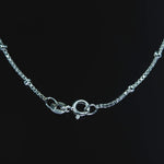 Load image into Gallery viewer, Sterling Silver Box and Bead Chain