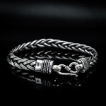 Load image into Gallery viewer, Vintage chain link silver bracelet