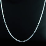 Load image into Gallery viewer, Sterling Silver Box Chain