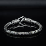 Load image into Gallery viewer, Beaded Silver Bracelet