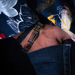 Load image into Gallery viewer, Classic hematite silver chain bracelet