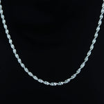Load image into Gallery viewer, Sterling Silver Twirl Chain