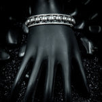 Load image into Gallery viewer, Sterling silver pearl bangle