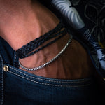 Load image into Gallery viewer, Flat Snake shape Bracelet