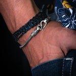 Load image into Gallery viewer, Flat Snake shape Bracelet