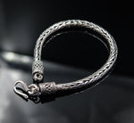 Load image into Gallery viewer, Beaded Silver Bracelet