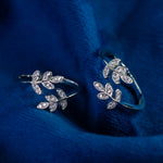 Load image into Gallery viewer, LeafWhisper – Silver Toe Ring