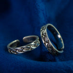 Load image into Gallery viewer, LatticeWeave – 925 Silver Toe Ring