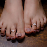 Load image into Gallery viewer, GleamLoop – 925 Silver Toe Ring