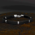 Load image into Gallery viewer, BlackGuard Men’s Adjustable Bracelet