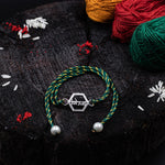 Load image into Gallery viewer, "Fraternity Emblem" Silver Rakhi For Brother