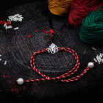 Load image into Gallery viewer, "Ganesha's Blessing" Silver Rakhi for Boys