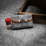 Load image into Gallery viewer, "Sacred Hand" Silver Rakhi for Brother