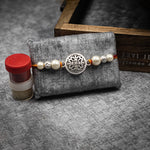 Load image into Gallery viewer, "Floral harmony" Silver Rakhi for Brothers