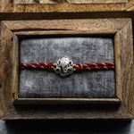 Load image into Gallery viewer, "Ganesha's Blessing" Silver Rakhi for Boys