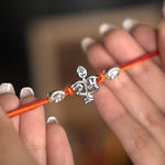 Load image into Gallery viewer, RamRaksha – 925 Silver Ram Naam Rakhi