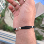 Load image into Gallery viewer, BlackGuard Men’s Adjustable Bracelet
