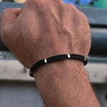 Load image into Gallery viewer, BlackGuard Men’s Adjustable Bracelet
