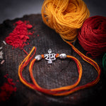 Load image into Gallery viewer, RamRaksha – 925 Silver Ram Naam Rakhi
