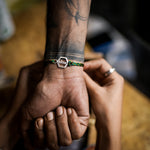 Load image into Gallery viewer, &quot;Fraternity Emblem&quot; Silver Rakhi For Brother
