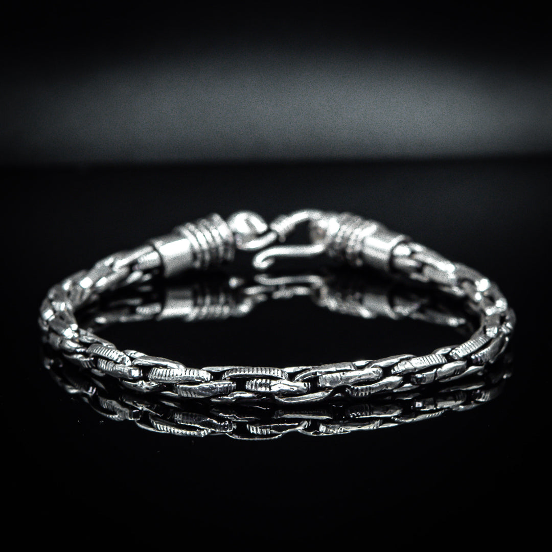 Silver Thread Chain Bracelet