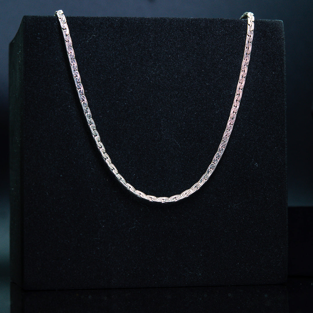 Sterling Silver Serpentine Chain