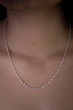 Load image into Gallery viewer, Sterling Silver Twirl Chain
