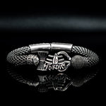 Load image into Gallery viewer, Mahakal Silver chain bracelet
