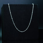 Load image into Gallery viewer, Sterling Silver Snake with Bead Chain
