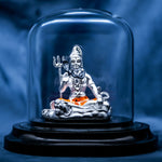 Load image into Gallery viewer, Shiv Ji Murti in Pure 999 Silver
