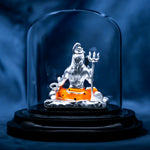 Load image into Gallery viewer, Shiv Ji Murti in Pure 999 Silver

