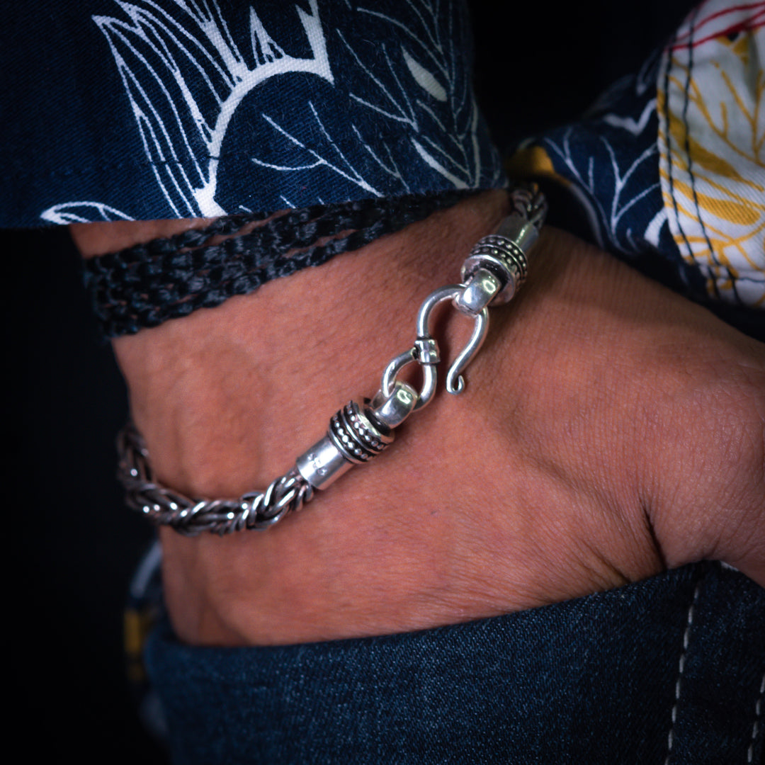 Mystic Knot Silver Bracelet