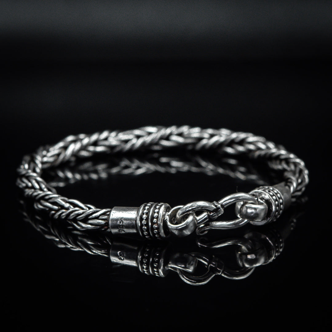 Mystic Knot Silver Bracelet