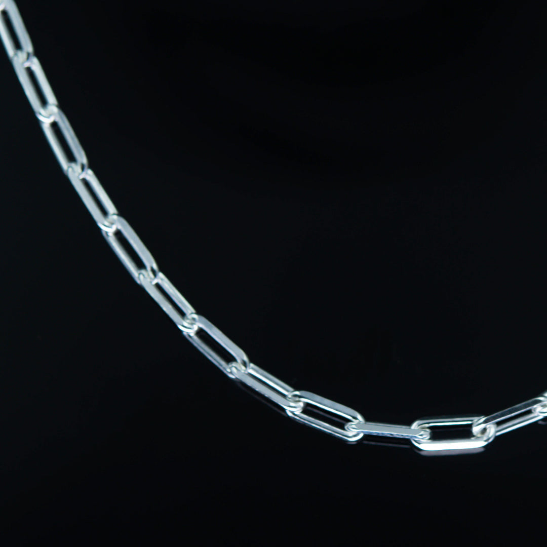 Sterling Silver Figaro Chain