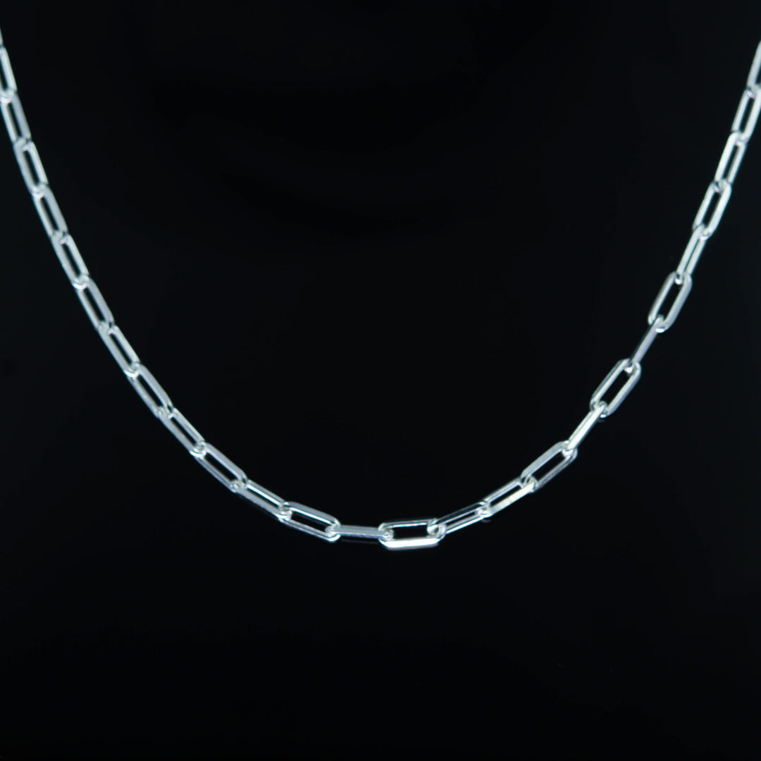 Sterling Silver Figaro Chain