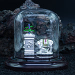 Load image into Gallery viewer, Kamdhenu Cow with Tulsi Plant Murti in Pure 999 Silver
