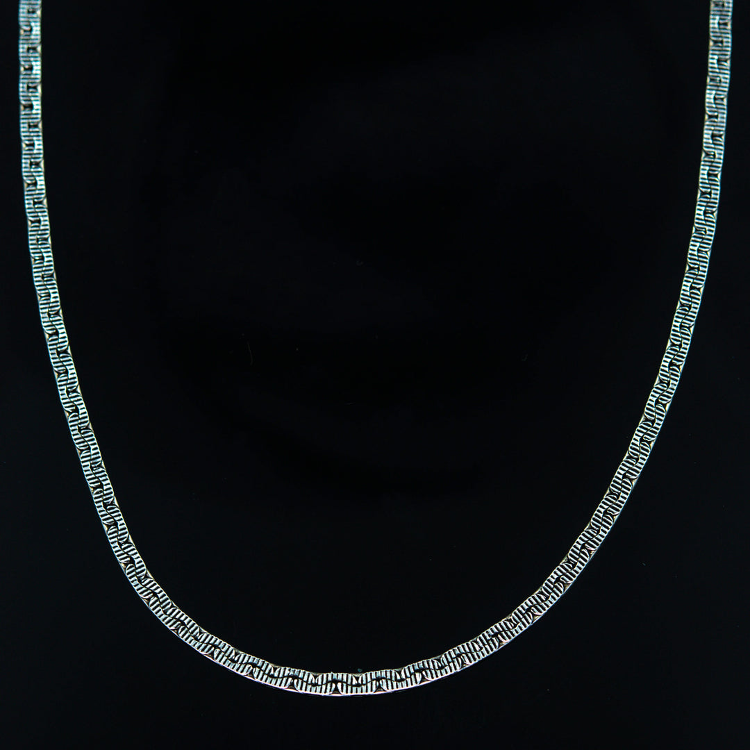 Sterling Silver Serpentine Chain