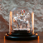 Load image into Gallery viewer, Maa Durga Murti in Pure 999 Silver
