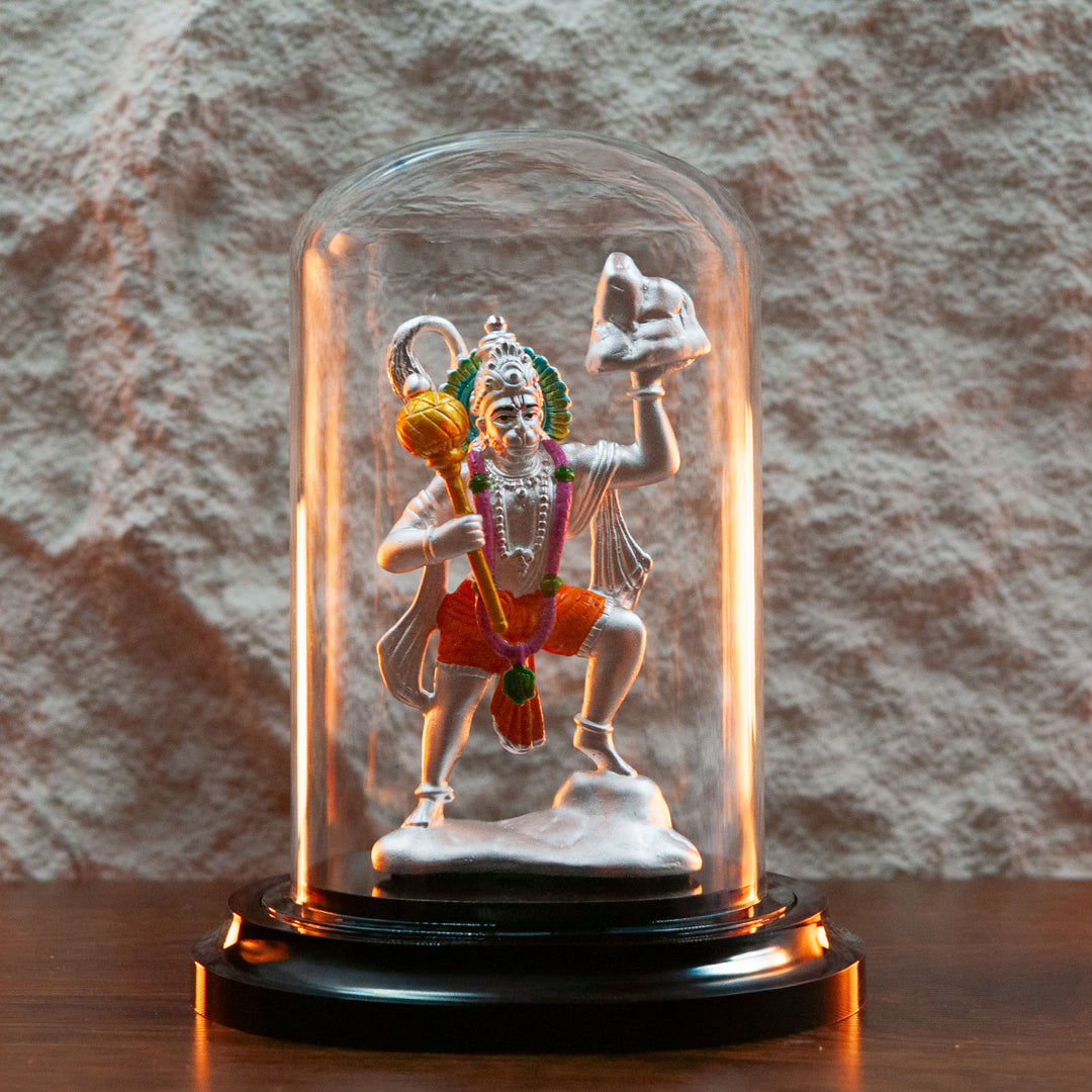 Hanuman Murti in Pure 999 Silver