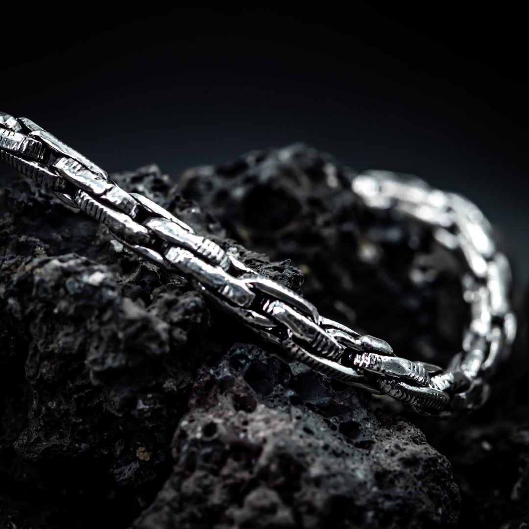 Silver Thread Chain Bracelet