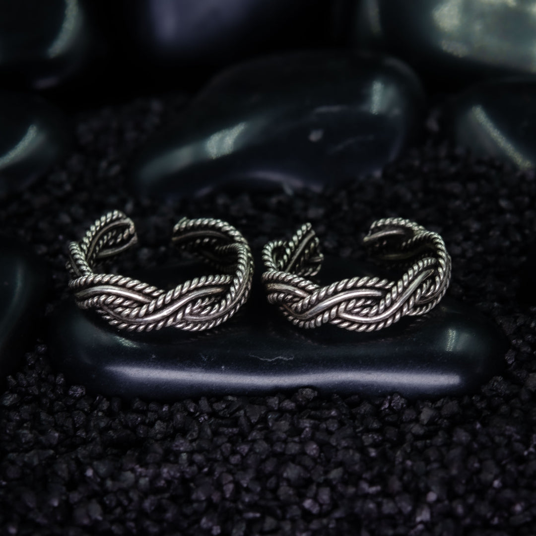 TwineKnot – 925 Silver Toe Ring