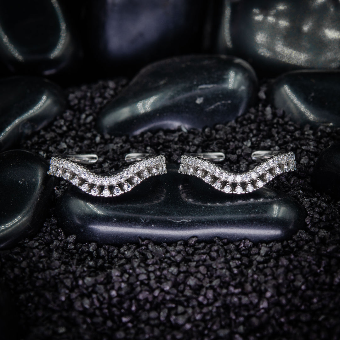 WaveGlow – 925 Silver Toe Ring